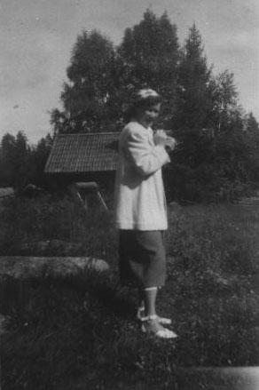 bild152.jpg - 1951 vid Bäcka fäbod - Anna Wicklund